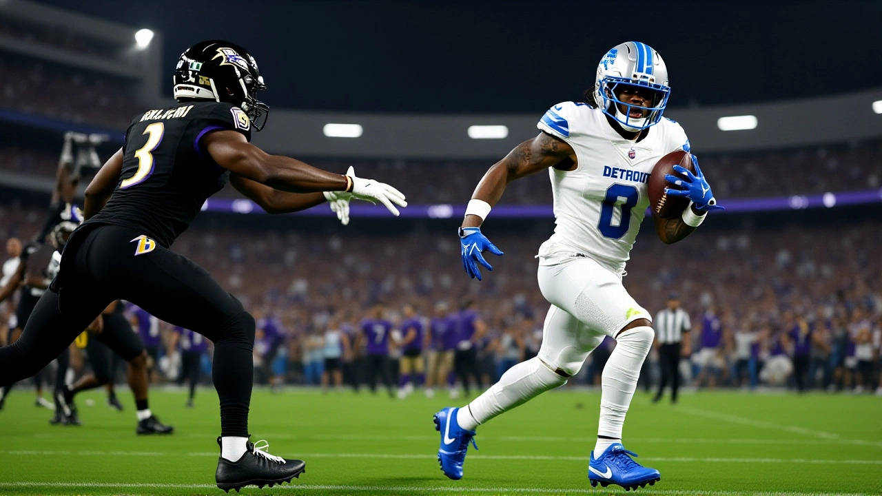 Lions Sack Jackson 7 Times, Run Over Ravens 38-30 in Stunning Monday Night Win